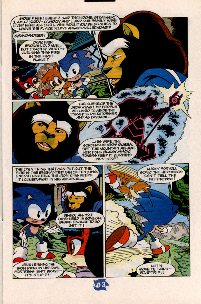 Sonic - Archie Adventure Series July 1998 Page 3